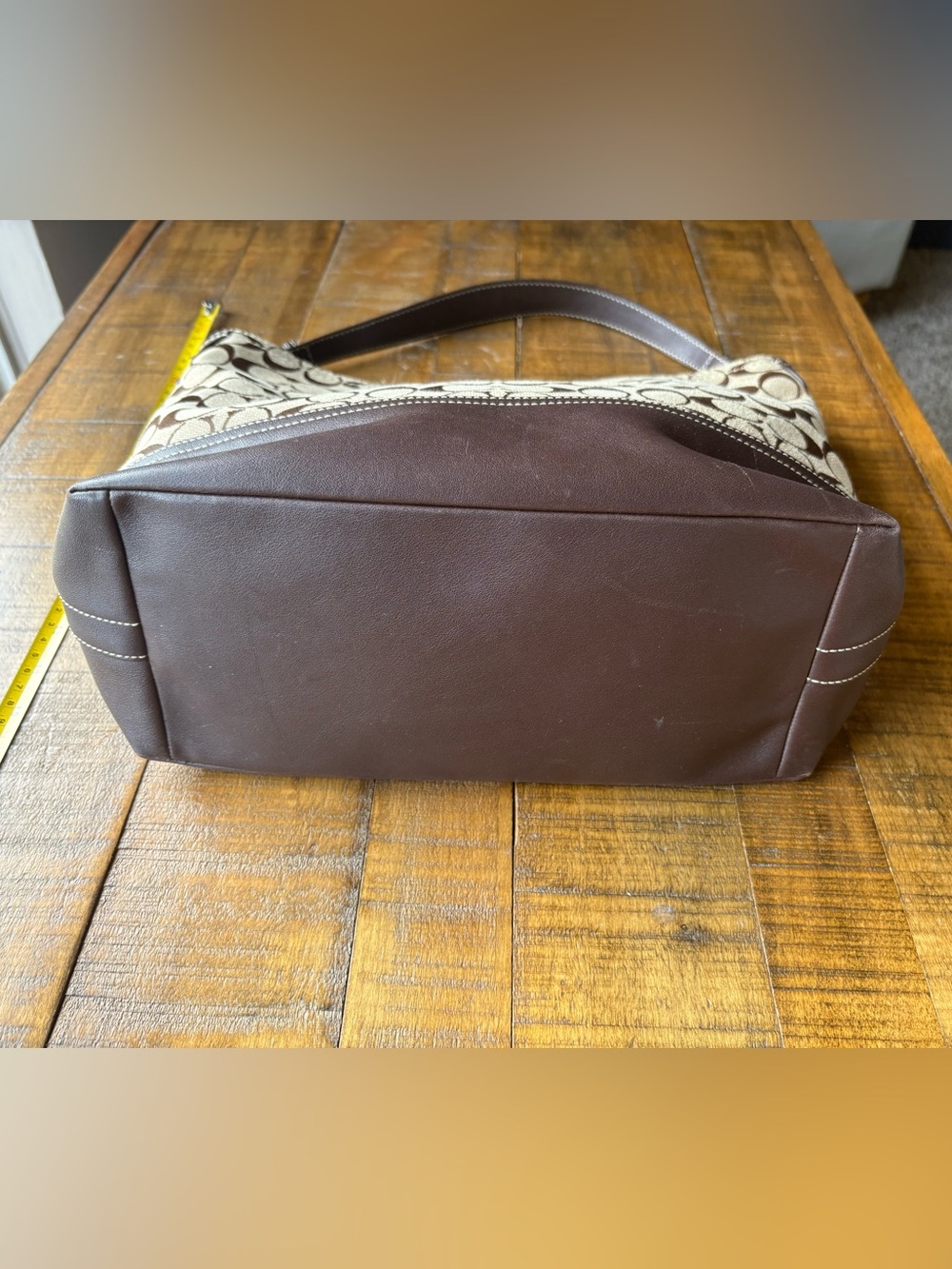 Coach Purse in Canvas Jacquard - Picture 3 of 6